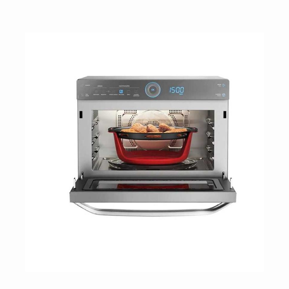 Microondas con Freidor de Aire Electrolux 32L EMDT32C5GCRS
