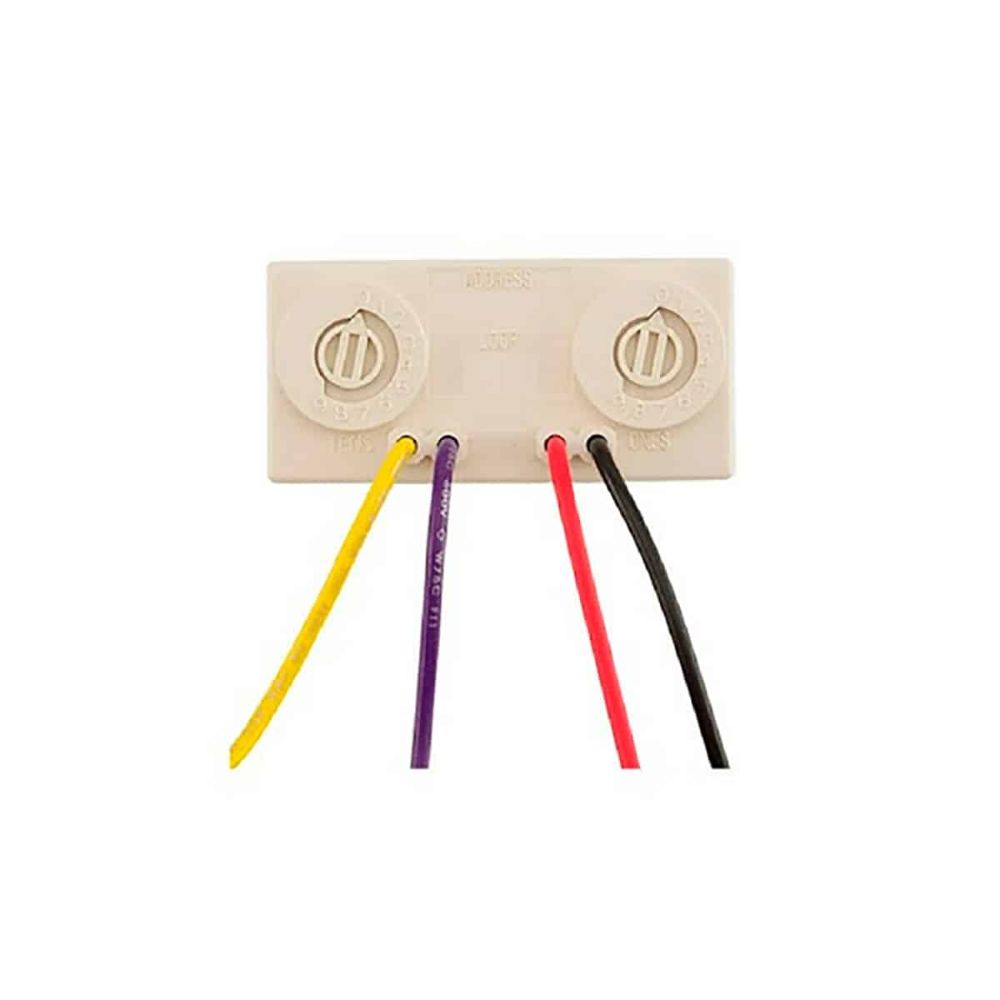 Modulo de Monitor Fire Lite Voltaje 15 a 32VDC Resistencia 47KOhms MMF-301