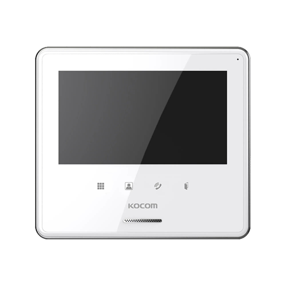 Monitor Video Portero Kocom IP KCV-S701IP2W (White, AC)