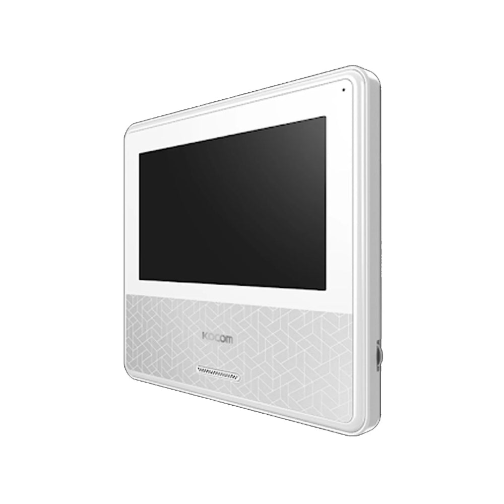 Monitor Video Portero Kocom IP KCV-S701IP2W (White, AC)