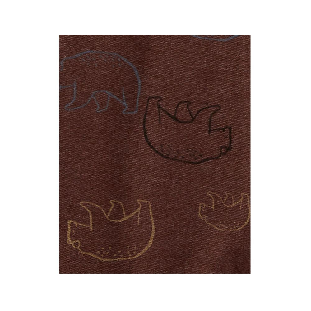Mono Carters con Capucha y Cremallera para Bebe Color Marron 1N963110