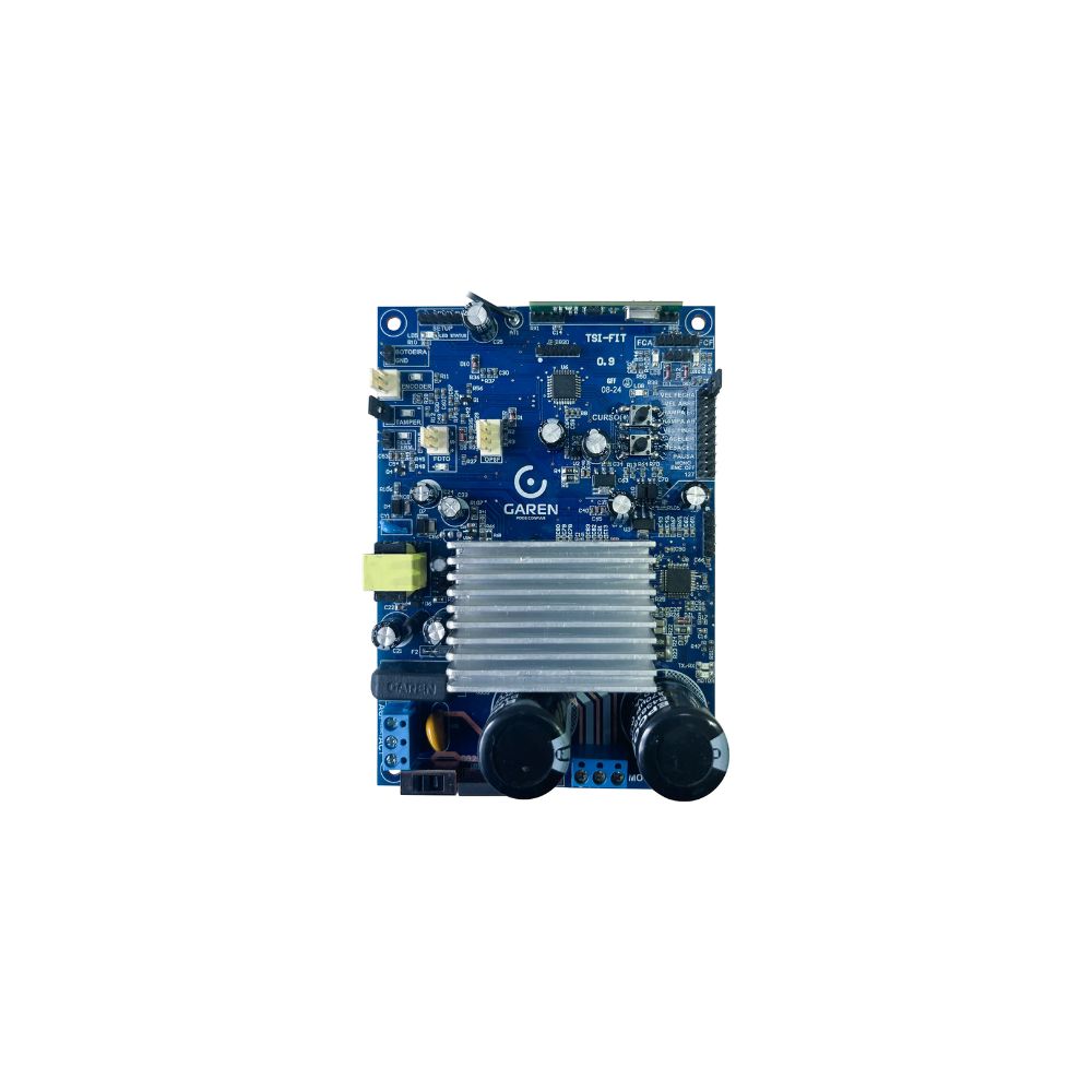 Motor Deslizante Garen KDZ 1/4HP con Central TSI FIT y 2 Controles Remotos 110/220VAC