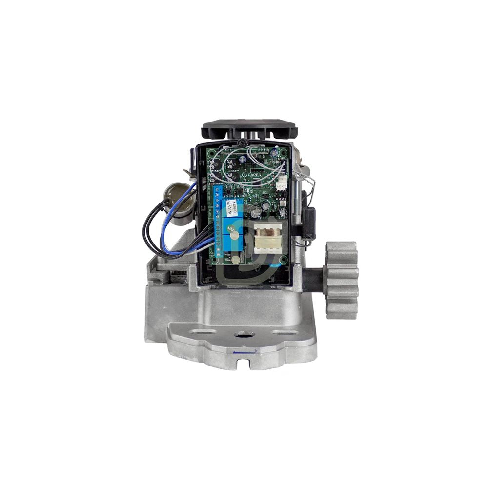 Motor Garen Semi Industrial TSI 1/2HP con 2 Cremalleras y 2 Controles Remotos 433MHz F00114-G