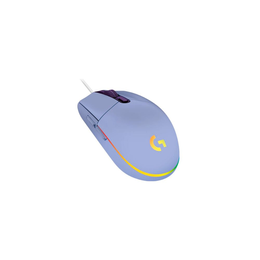 Mouse Logitech G203 LightSync Lila
