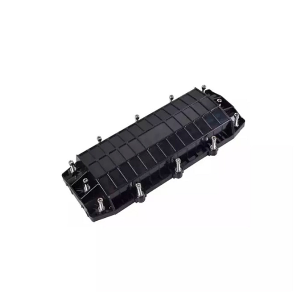 Mufla o Caja de Empalme Dimax Rectangular para Exterior 2 Entradas 2 Salidas 4 Bandejas 24 Nucleos IP68 C835