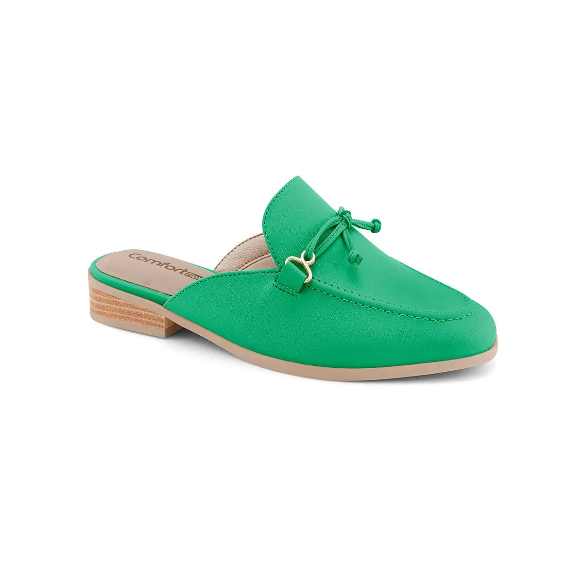 Mule Confortflex con Detalle de Corbata