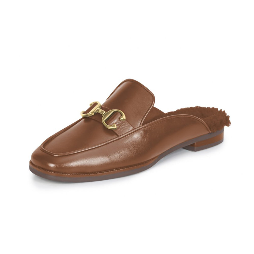 Mule Salto Baixo Atanado Soft Finire