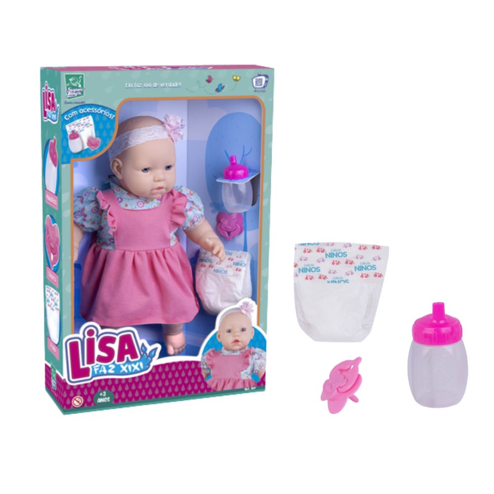 Muneca Lisa Hace Pipi Pais E Filhos