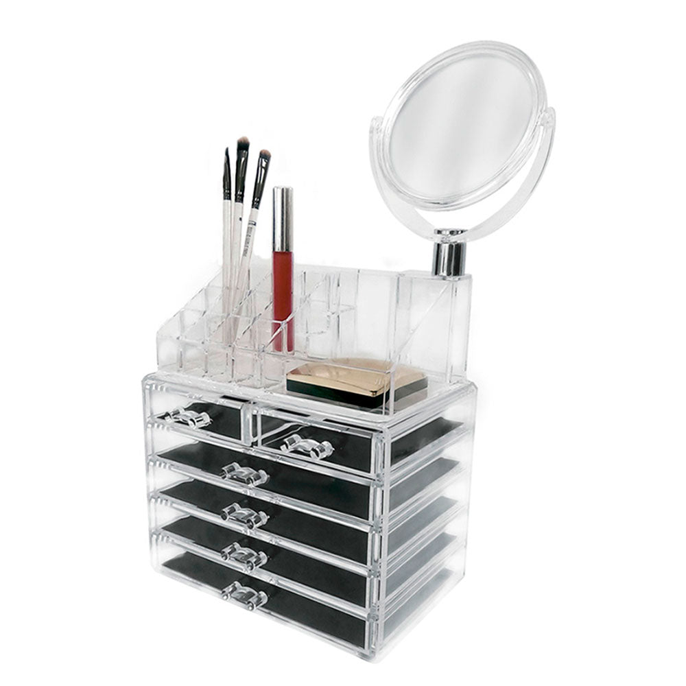 Organizador Belia Transparente C/Espejo