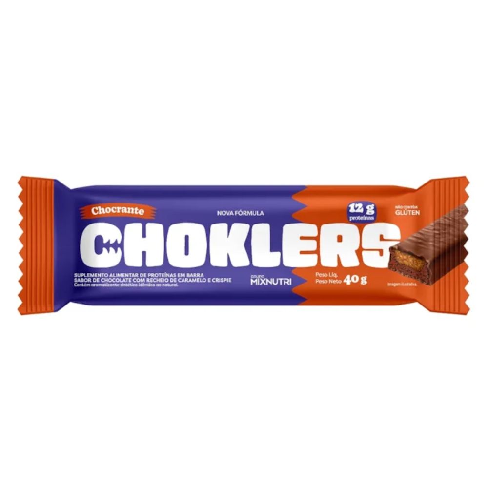Paquete de Barritas Choklers Chocrante Mix Nutri 12x40gr