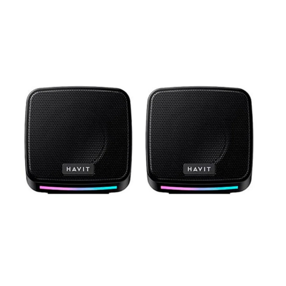 Parlante de escritorio Havit Potencia 3 Watts Frecuencia 100Hz hasta 20KHz Puerto USB-A 2.0 SK764