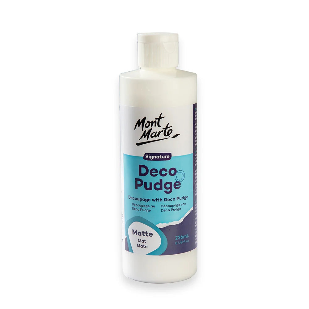 Pegamento y Barniz Junto MontMarte Signature Deco Pudge acabado Mate de 236ml MACR0052