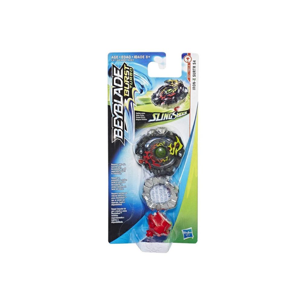 Peonzas y Trompos Hasbro Burst Suelto Negro