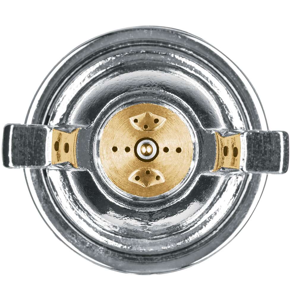 Pistola de Aluminio Truper de 2 mm con Vaso Plastico gravedad LVMP