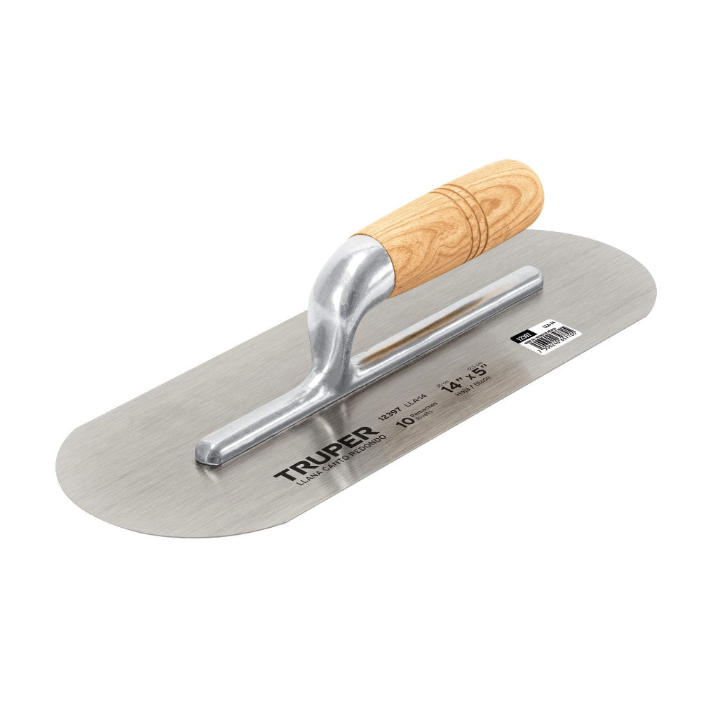 Plancha para Albañil Redondo Truper de 5" X 14"