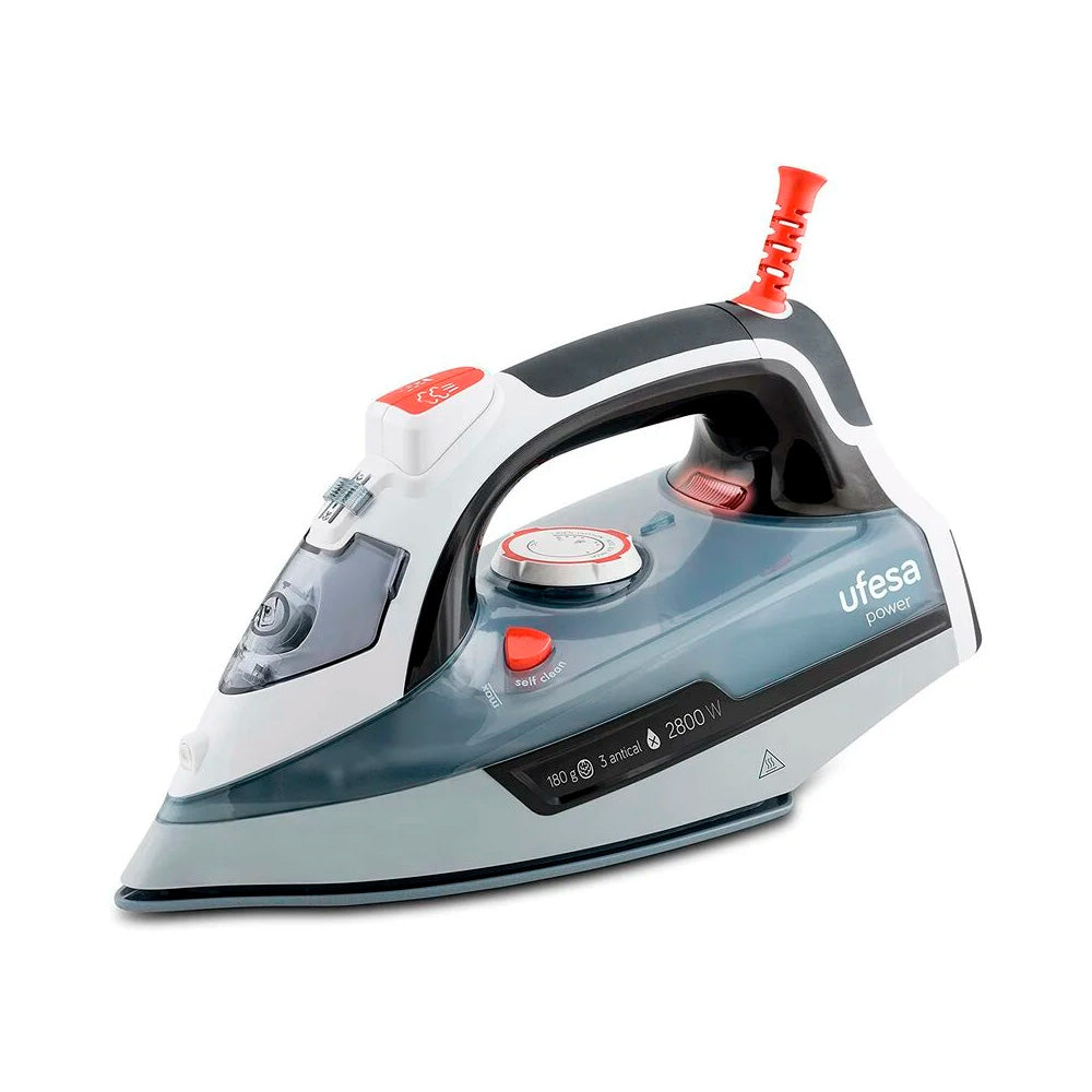 Plancha Vapor Ufesa PV3285 2.800W Suela Cerámica Inox