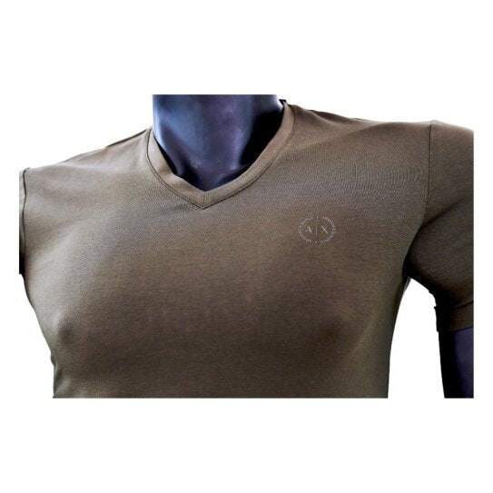 Polera Armani Exchange en Verde Militar