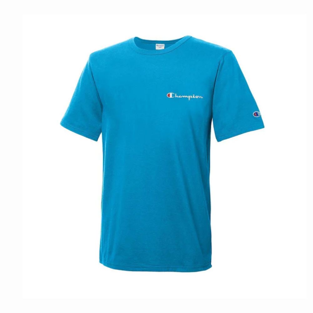 Polera Champion Logo Bordado Scrip