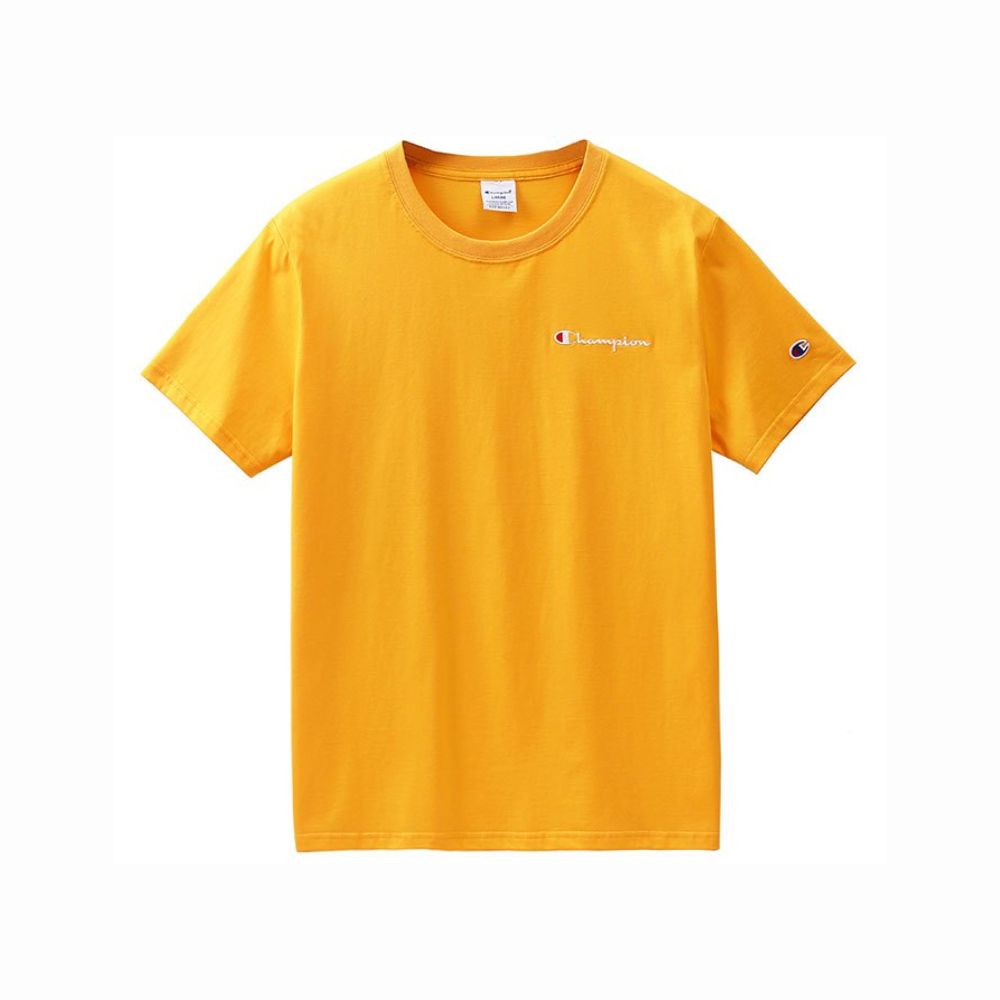 Polera Champion Logo Bordado Scrip