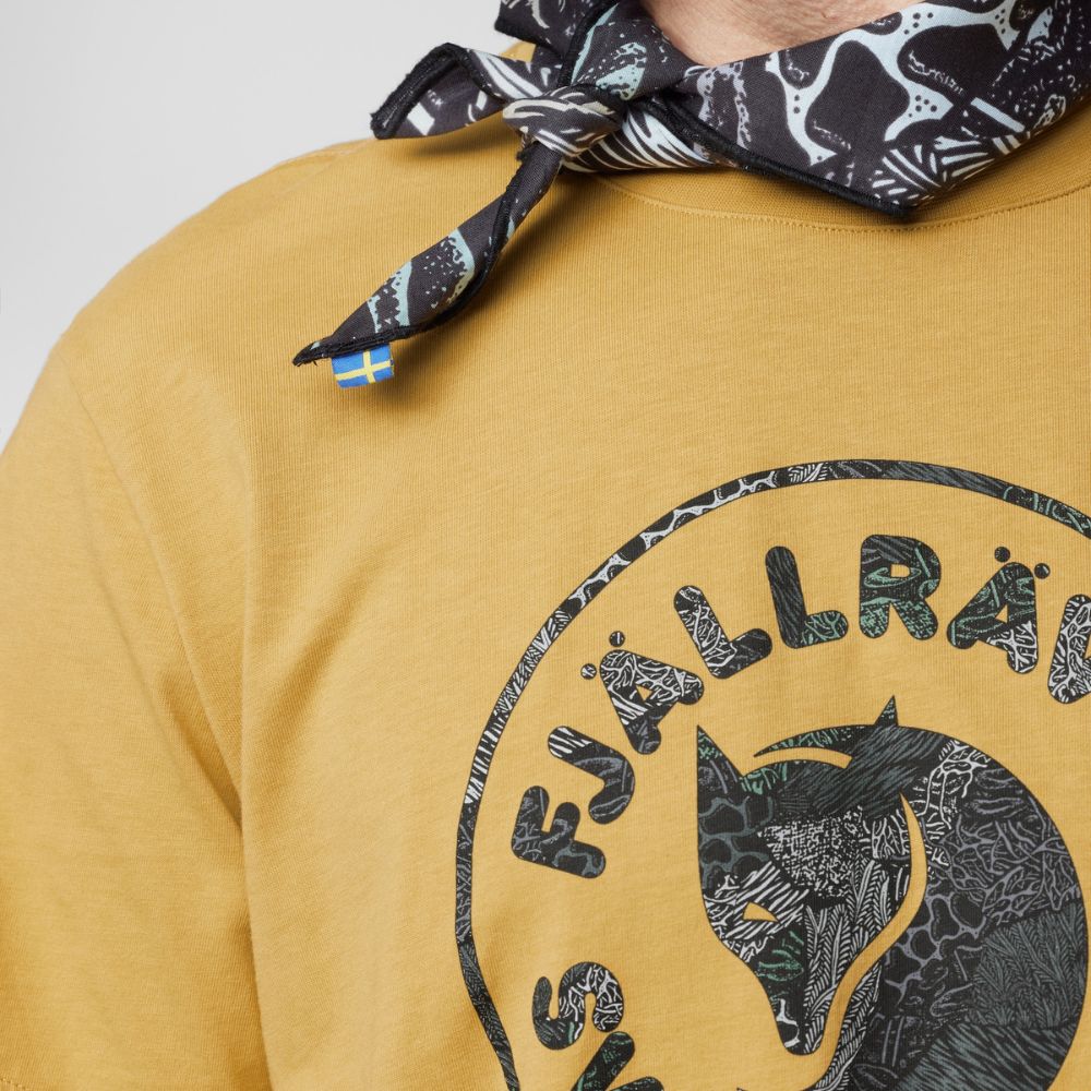 Polera Fjallraven Modelo 86975 Talla M Color Kantarell