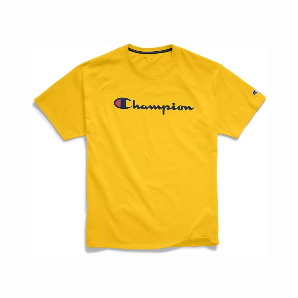 Polera Graphic Champion Classic en Amarillo