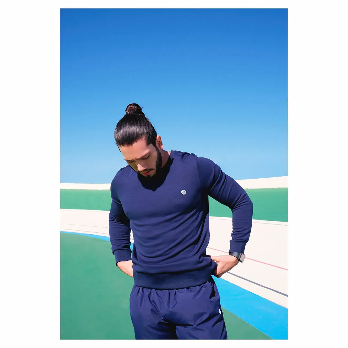 Polera manga larga Moleto Basico Olympikus