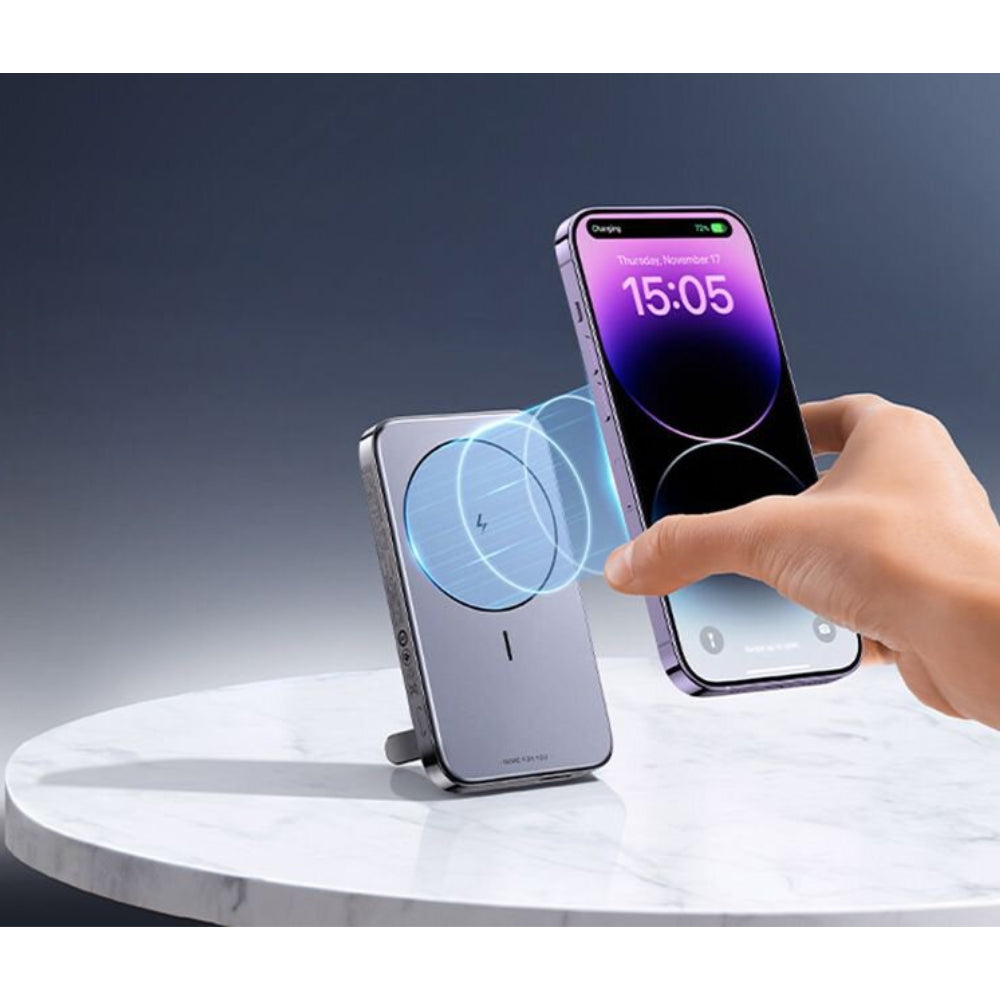 Power Bank Ugreen de 10.000mAh con Carga Inalambrica Magnetica PD20W Carga Rapida Carga Bidireccional 15086