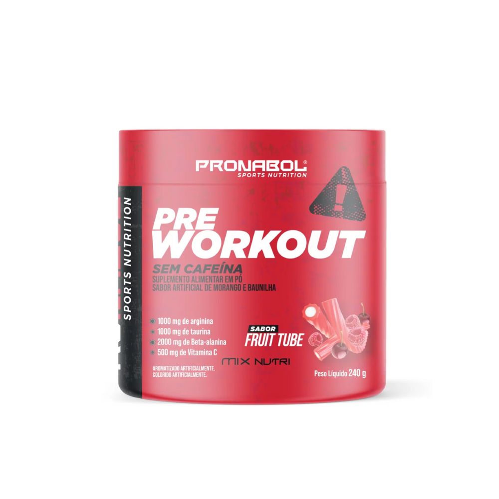 Pre-Workout con Cafeina Mix Nutri Pronabol 240g