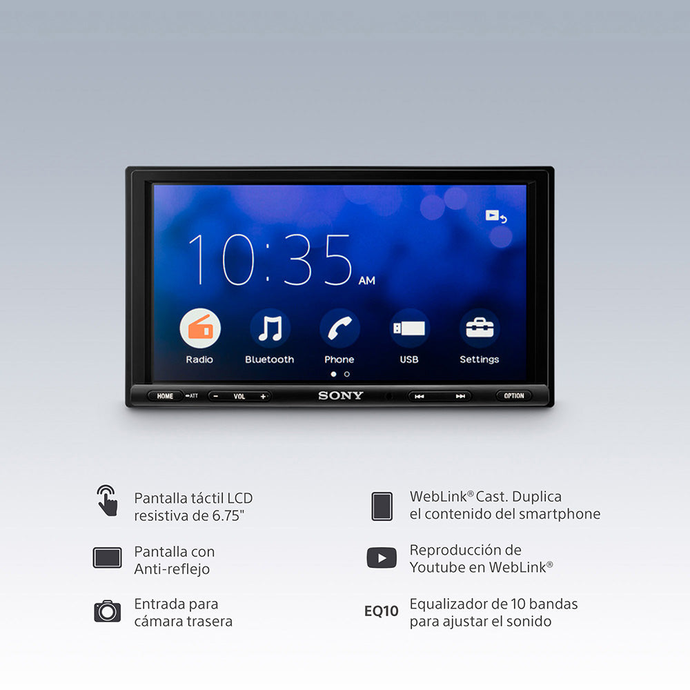 Radio para Automóvil Sony XAV-1600