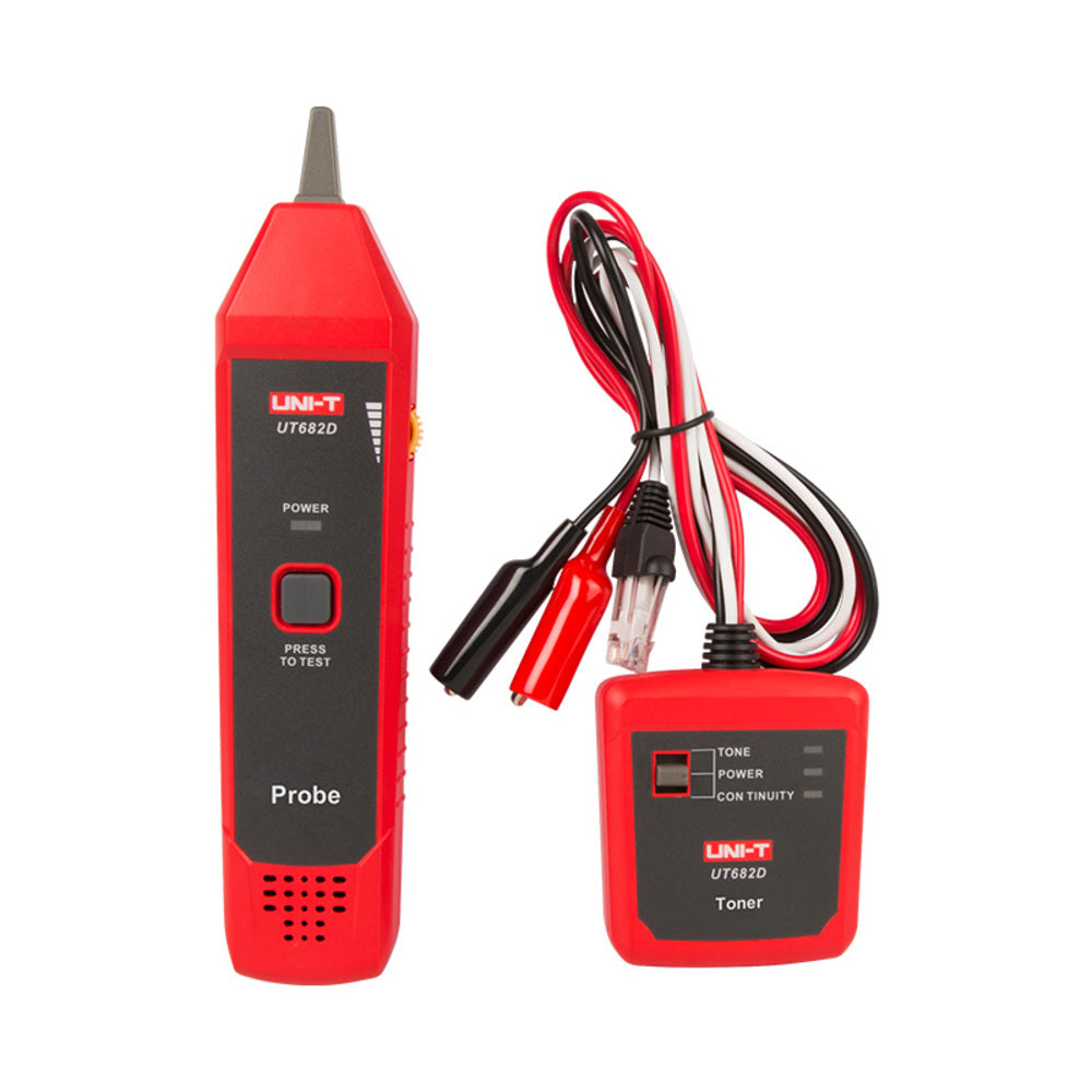Rastreador de Cable Uni-T Linea Telefonica RJ11 Cable de Red RJ45 UT682D