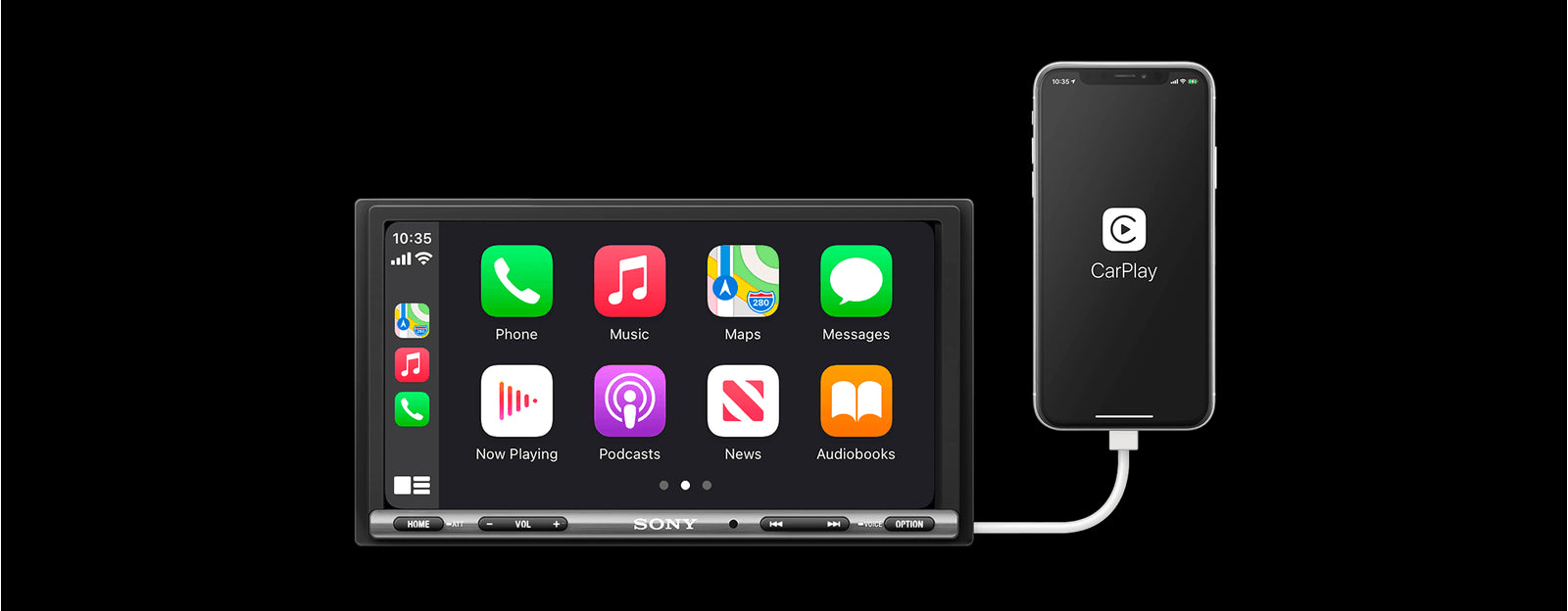 Receptor de Medios Digitales Sony de 6,95" WebLink Cast