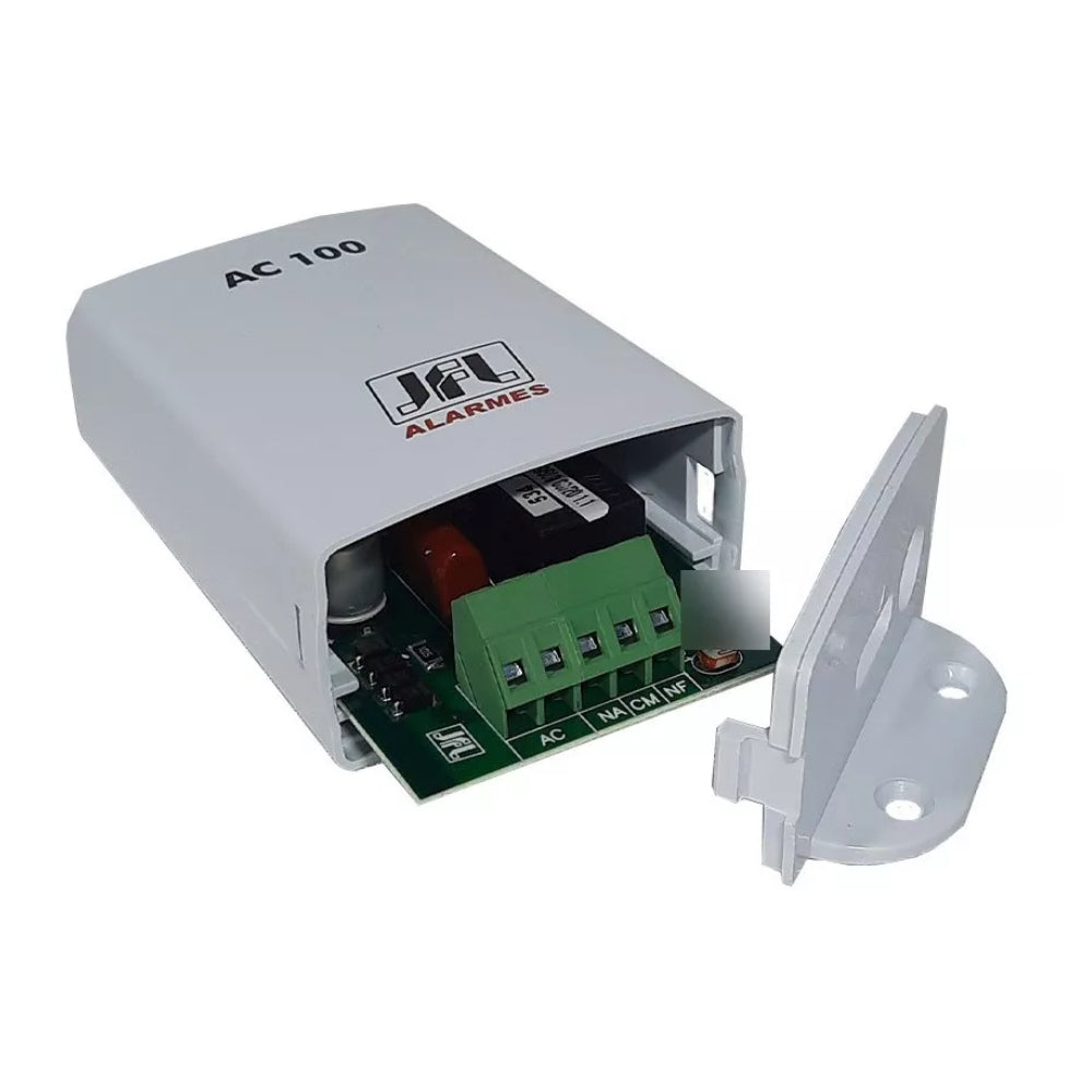 Receptor JFL de 1 canal programable con Fuente Interna y Fotocelula Incorporada Alcance hasta 100Metros AC-100