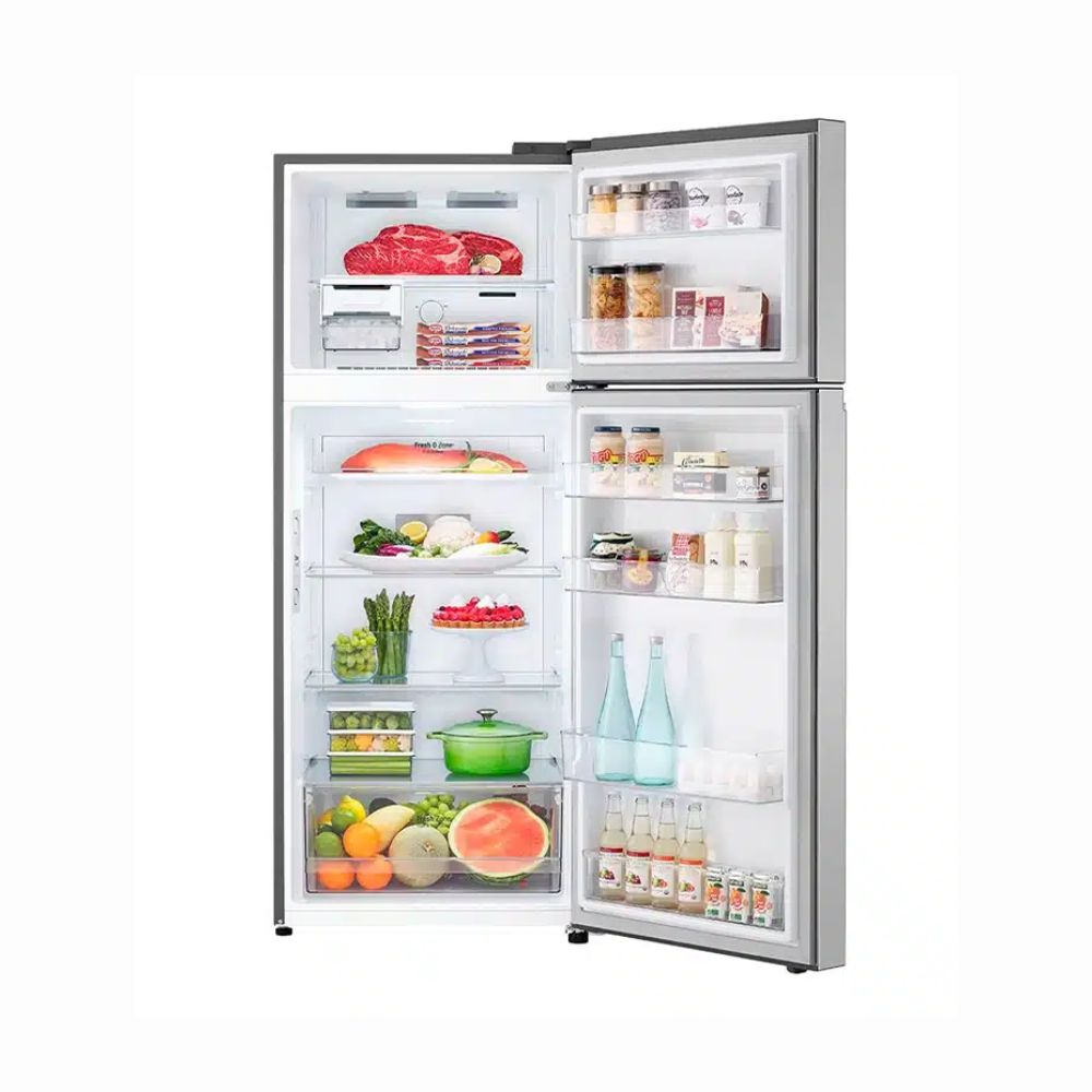 Refrigerador LG Frío Seco, Inverter Color Inox de 375Lts – VT38MPP