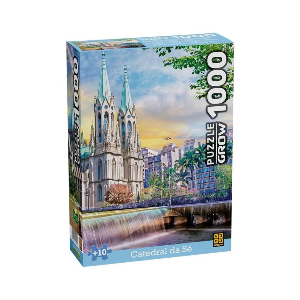 Rompecabeza 1000 Pzas Catedral Da Se Sao Paulo Grow