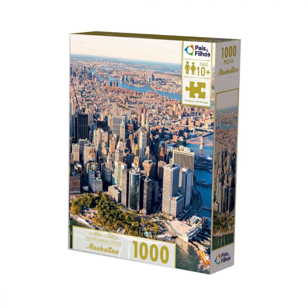 Rompecabeza 1000 Pzas Manhattan Pais E Filhos