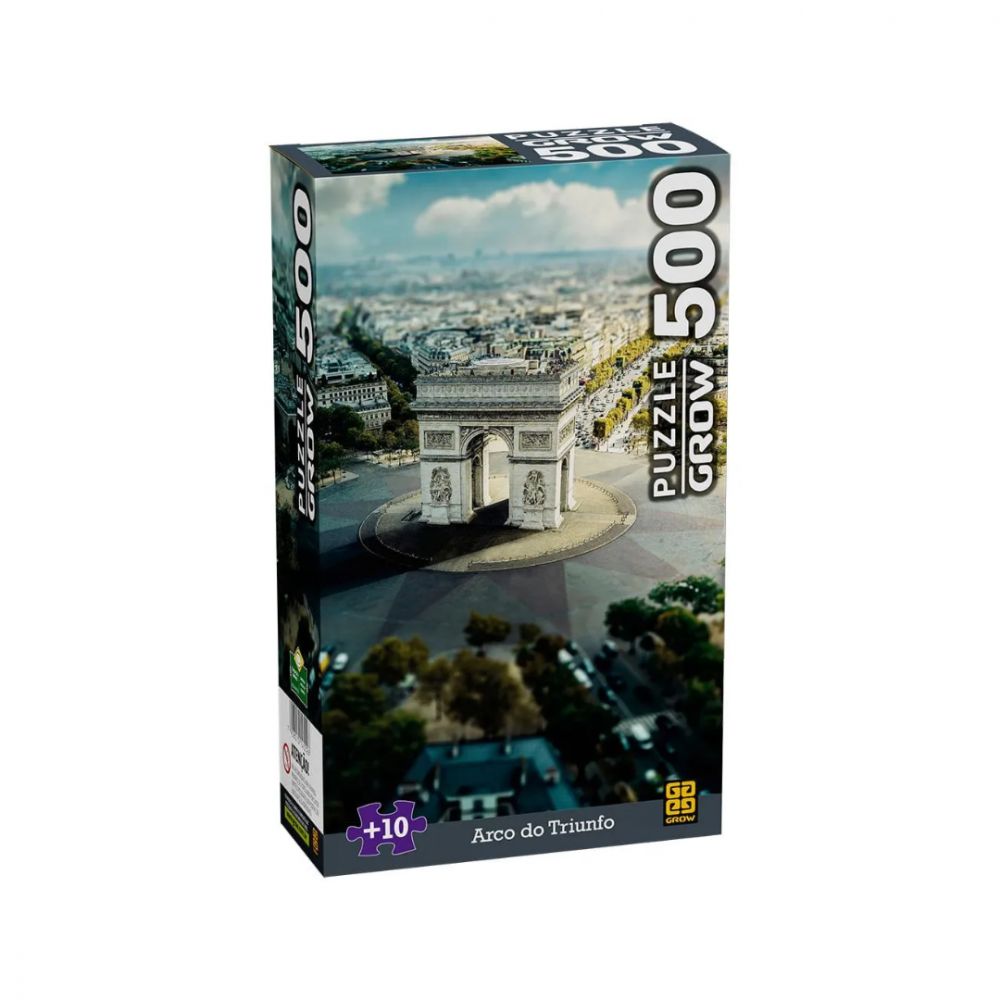 Rompecabeza 500 Pzas Arco Del Triunfo Paris Grow