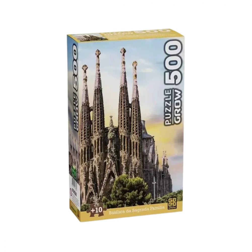 Rompecabeza 500 Pzas Basilica Sagrada Familia Barcelona Grow
