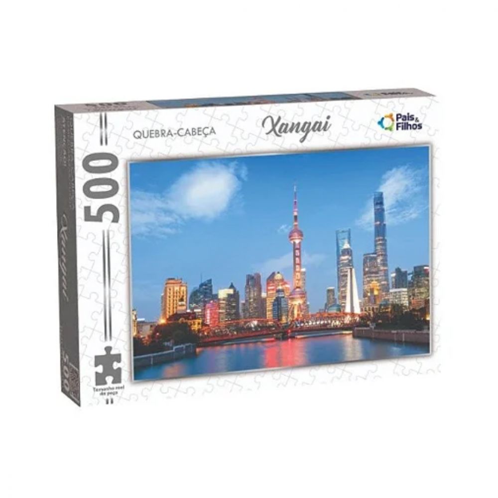 Rompecabeza 500 Pzas Shangai Pais E Filhos