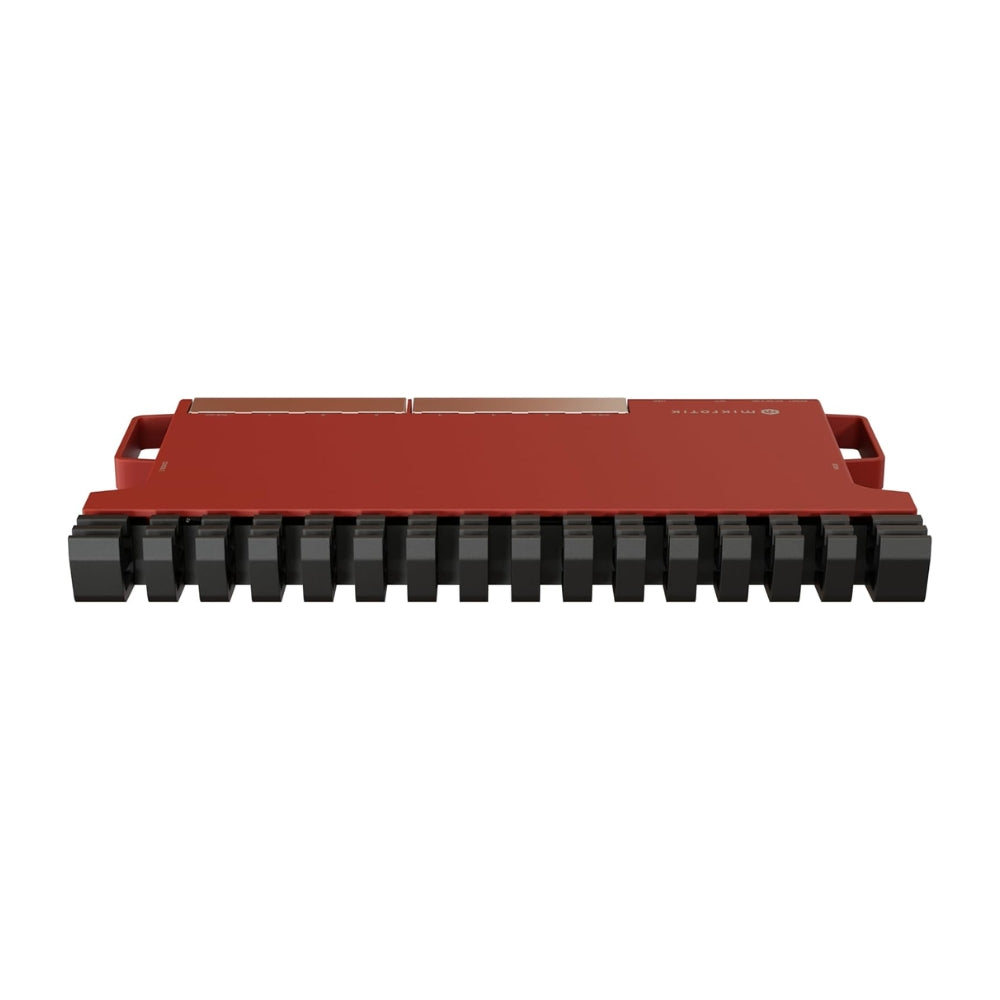 Router Board Mikrotik 8 Puertos Gigabit + 1 Puerto SFP 2.5G CPU Dual Core 800MHz RAM 512MB PoE In/Out Licencia Nivel 5 Rackeable L009UiGS-RM