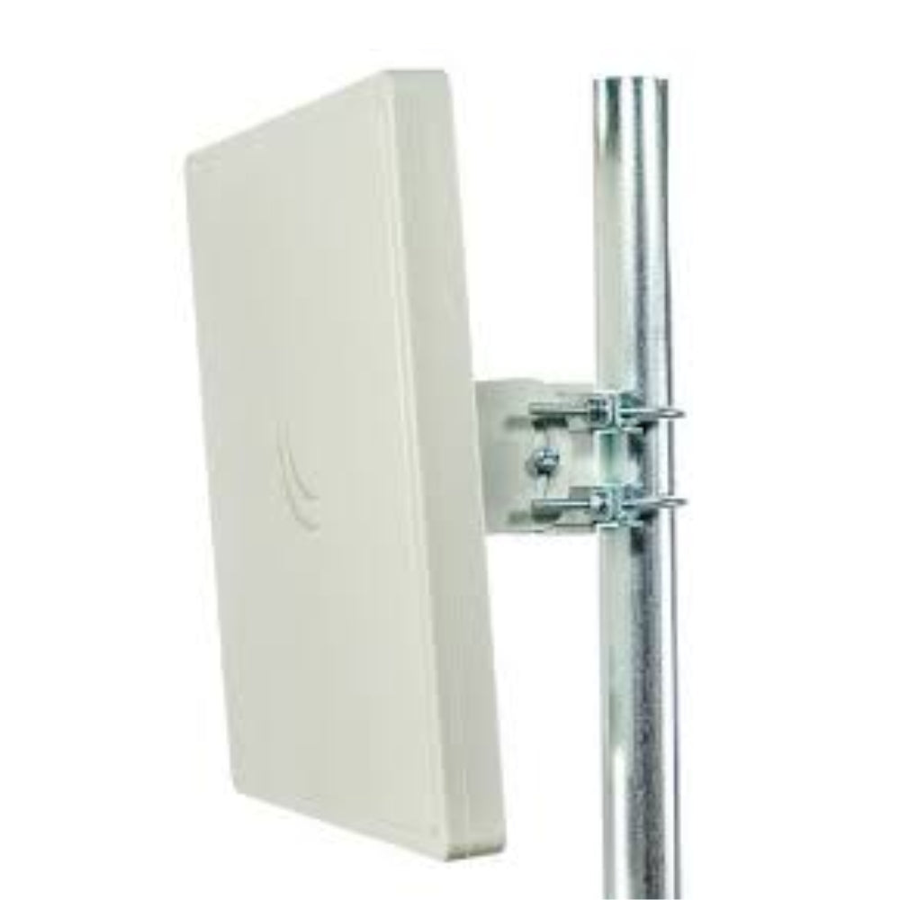 Router CPE Backbone Mikrotik AP QRT5 Frecuencia 5GHz Ganancia 24dBi Potencia 25dBm 802.11 A/N/AC 1 Puerto Ethernet Gigabit PoE CPU 716MHz RAM 256MB Licencia Nivel 3 RB911G-5HPnD-QRT