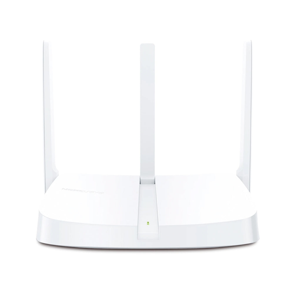 Router Mercusys Inalambrico N300 1WAN 3LAN 10/100Mbps 3 Antenas Fijas 5dBi Control Parental Amplia Cobertura MW305R