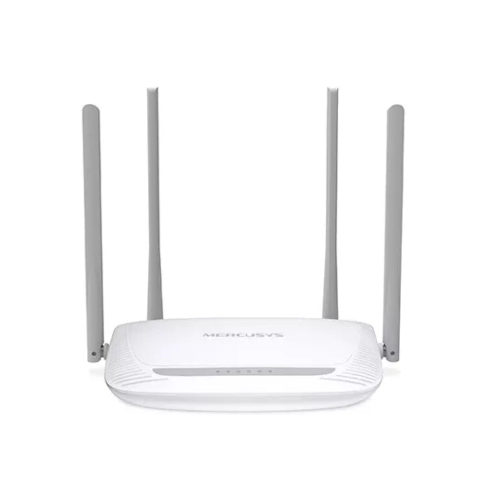 Router Mercusys Inalambrico N300 1WAN 4LAN 10/100Mbps 4 Antenas Fijas 5dBi Control Parental MIMO 2x2 MW325R