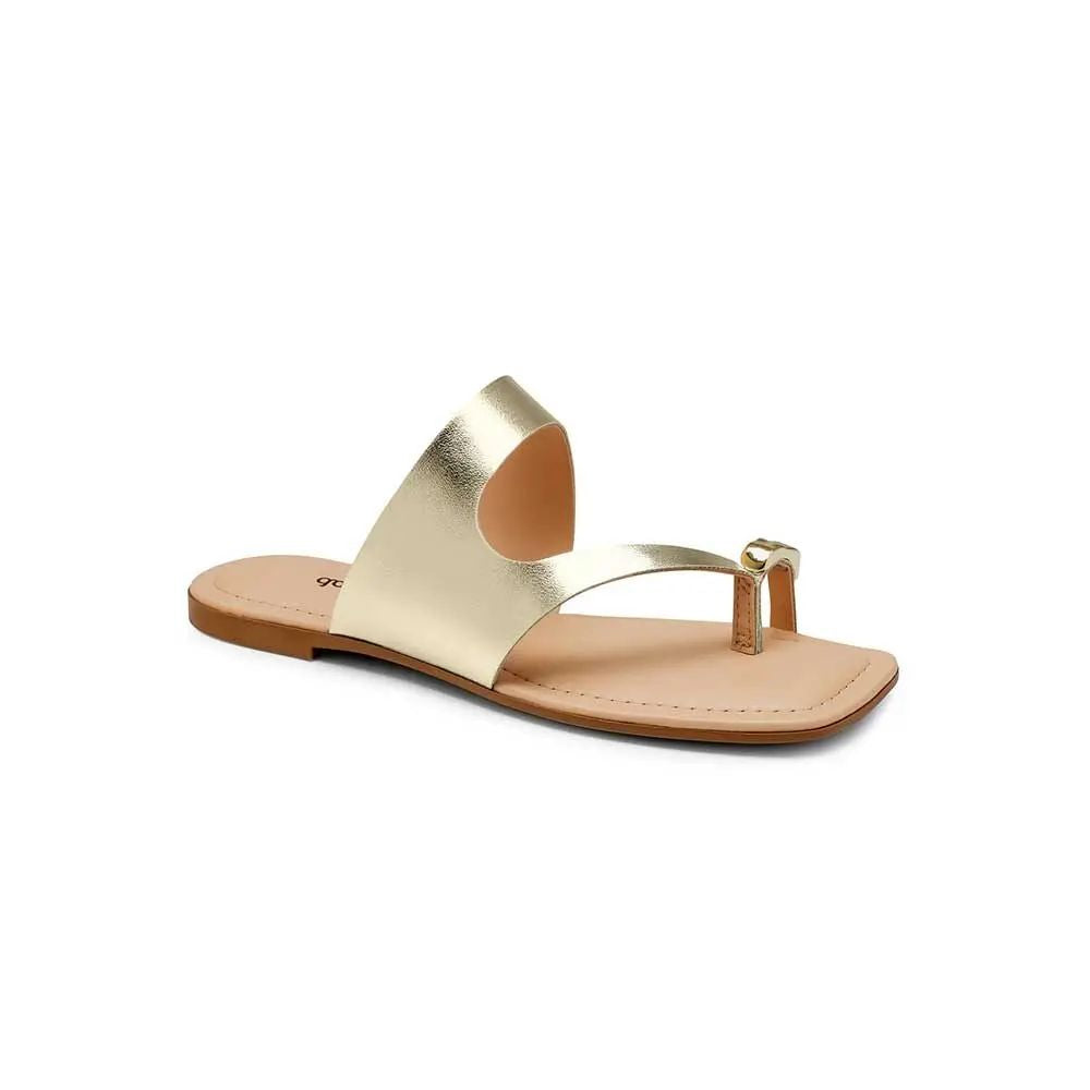 Sandalia Kolosh Dariana Color Oro