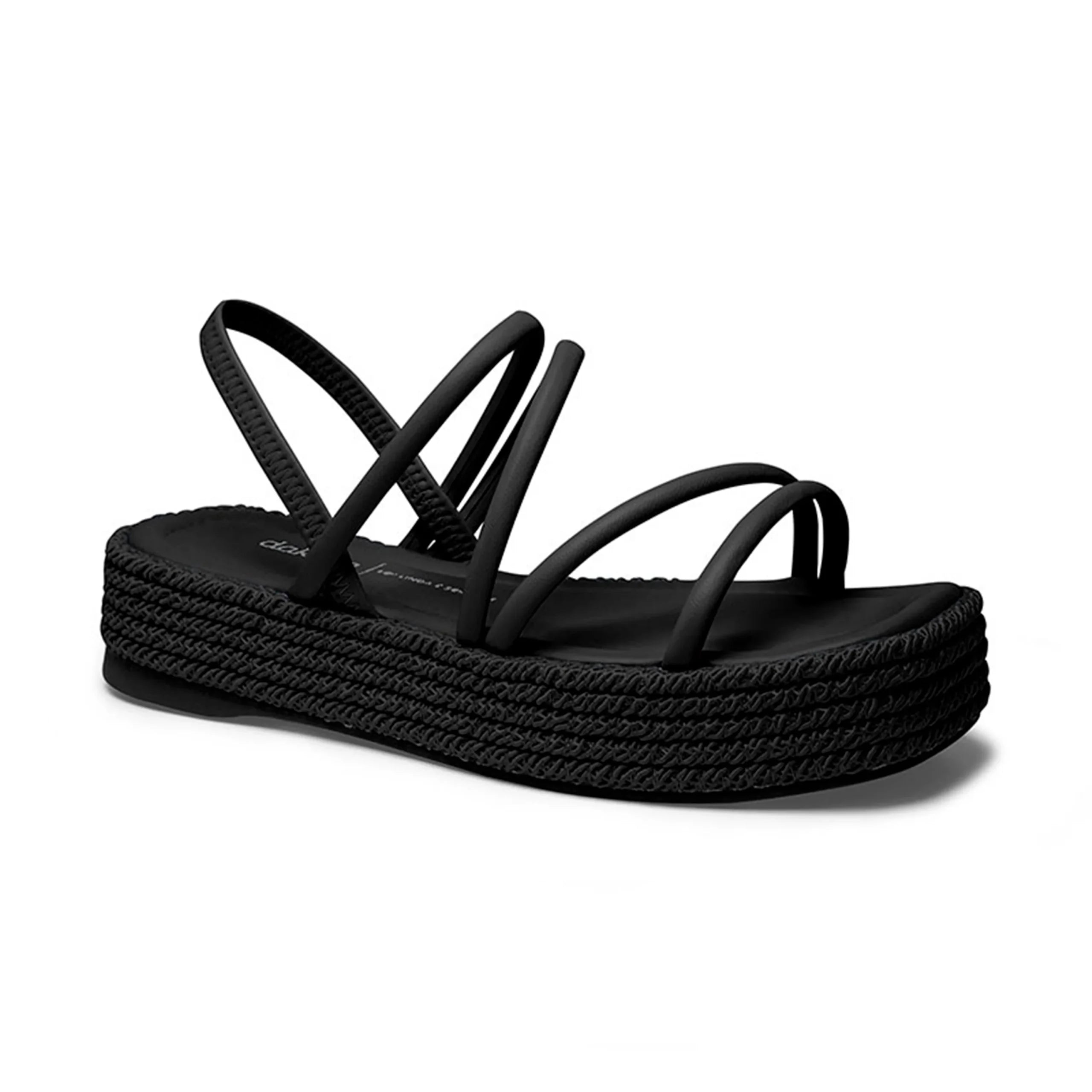 Sandalias Kolosh Flatform de Tiras Finas
