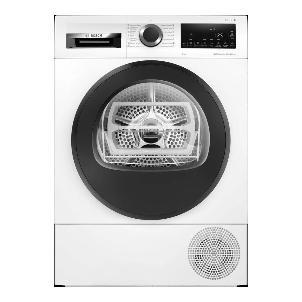Secadora Bosch Con Bomba de Calor 9 Kg Color Blanco WQG24500ES