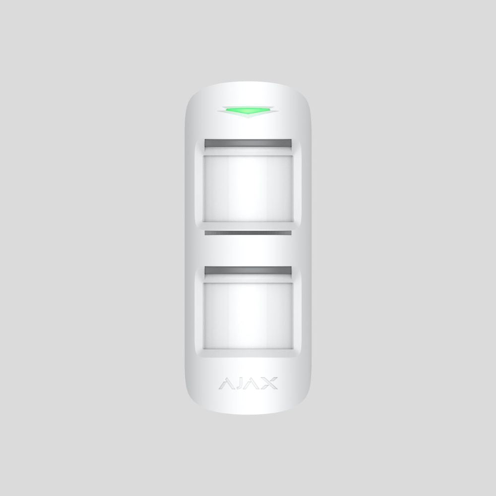 Sensor de Movimiento Ajax Inalámbrico para Exteriores IP55, Inmune a Mascotas hasta 80 cm
