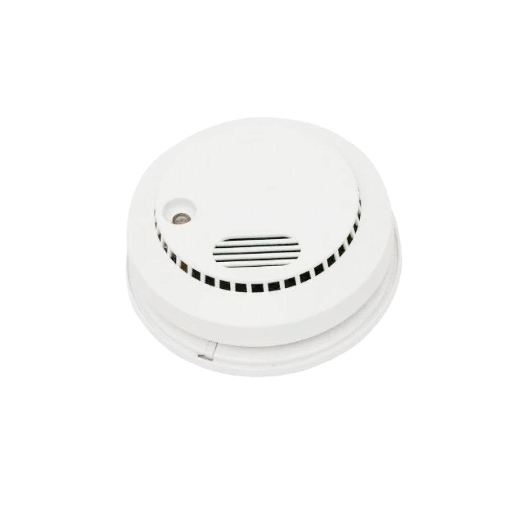 Sensor Detector de Humo Dimax Independiente Alimentacion 9Vdc Alarma 85dB E004