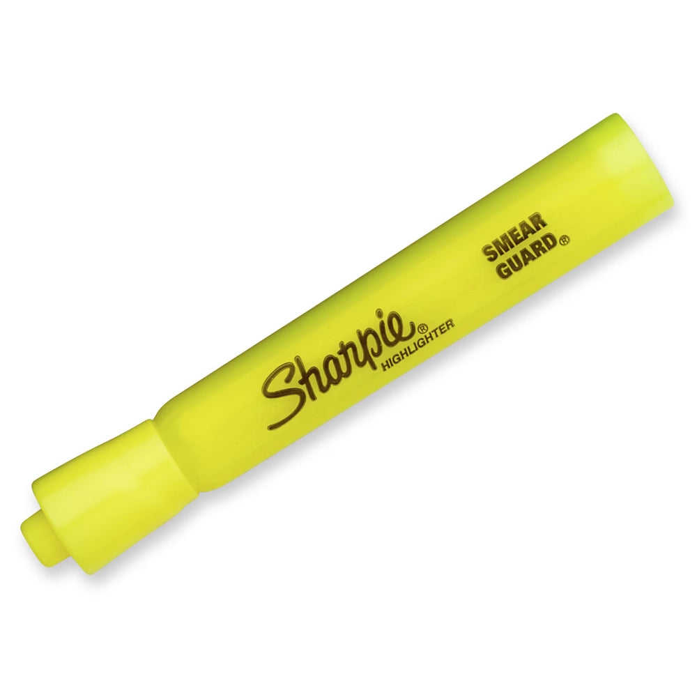Set de 12 Resaltadores Sharpie Fluorescentes Grueso color Amarillo 20142