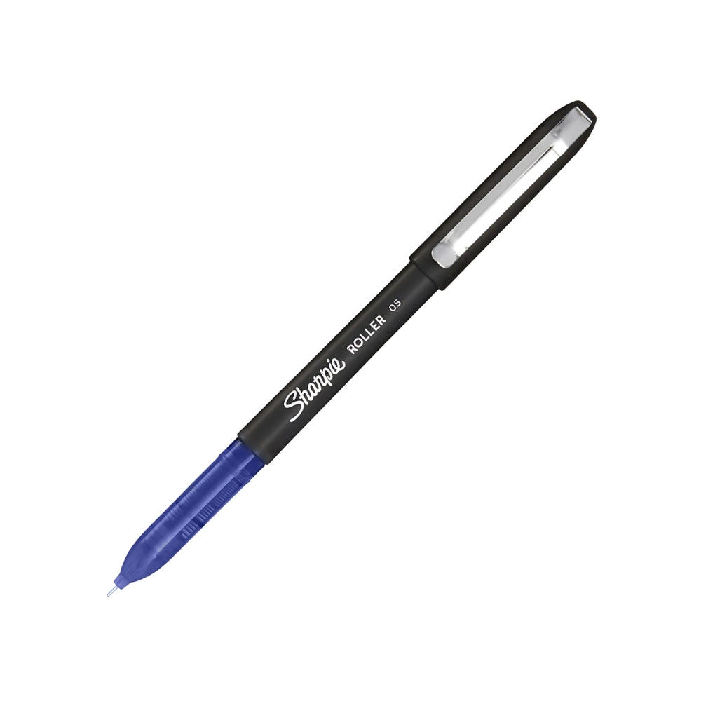 Set de 2 Boligrafos Sharpie Roller punta Aguja 0.5mm color Azul 2142501-2093198