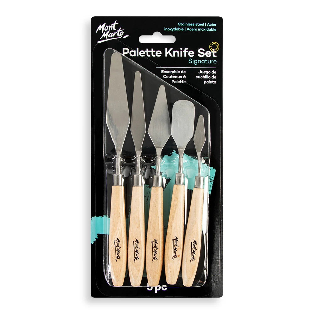 Set de 5 Espatulas MontMarte Signature de Acero Inoxidable MAPK0002